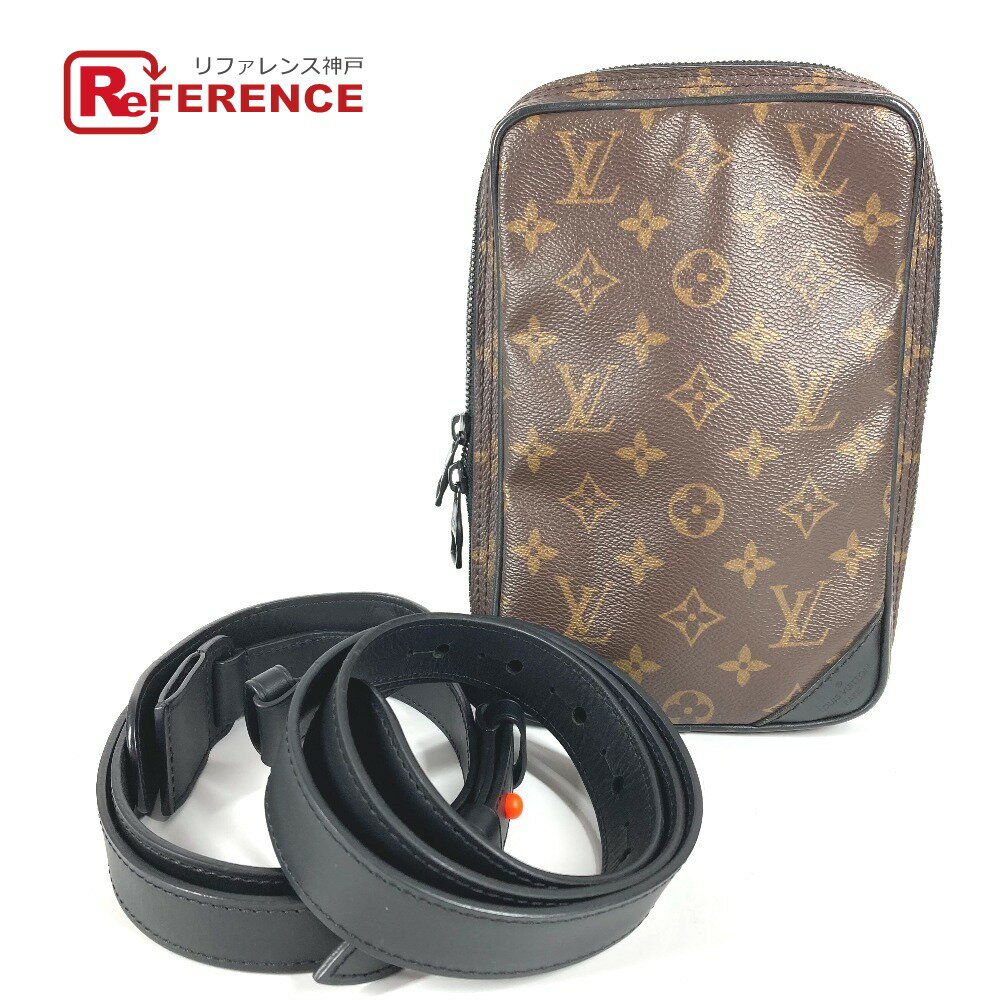 LOUIS VUITTON ルイヴィトン M44428 モノグラム ソーラーレイ ユーティリティ・サイドバッグ 斜め掛け カバン ポシェット ポーチ ショルダーバッグ モノグラムキャンバス /レザー ユニセックス ブラウン 【中古】