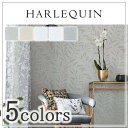 輸入壁紙/イギリス製/ANTHOZOA WALLPAPERS:HARLEQUIN(ハーレクイン)メーカー品番:111658,111659,111660,111661,111662/ChaconiaShimmer/1ロール(巾68.6cmx10m)単位販売/不織布/F☆☆☆☆