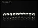 SV925 ビーズ ミラーボール シルバー ビーズ アクセサリー パーツ 【まとめ売り】10個 5.0mm 4.5mm 穴径 1.5mm No.72N 50006 SVB