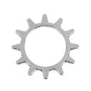 【10円チャーム】 メタルチャーム 1個10円!「歯車ギア」型(アンティークシルバーカラー) アクセサリーチャーム【アクセサリーパーツ】メタルパーツ「なんと!1個10円だから、あれにもこれにも♪ガンガン使って下さい!!!」/20mm×20mm