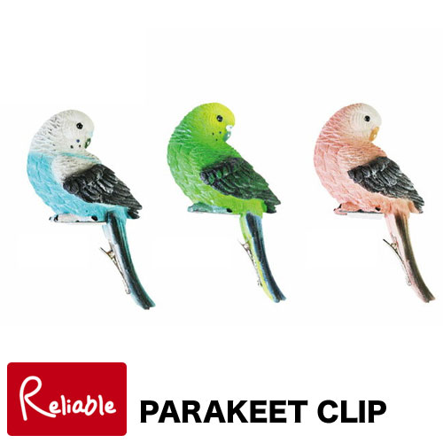 PARAKEET CLIP 【パラキートクリップ】 インコクリップ セキセイインコ 鸚哥 小鳥 トリ 写真 ポストカード メモ ハンギング プチギフト ラック 壁棚