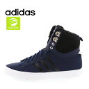 アディダス ネオパークウィンター ハイ adidas NEO PARK WTR HI W AW4925 ネイビー/ブラック/シルバー ボア付き レディース ハイカット スニーカー【PJPJ-28pjpd】 【あす楽対応】●
