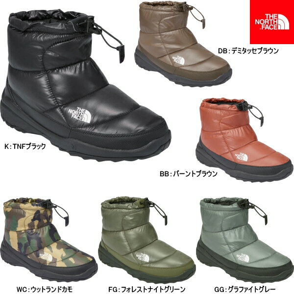 ノースフェイス ダウン メンズ ブーツ ヌプシ THE NORTH FACE Nuptse Bootie V Short NF51484 ザ・ノースフェイス ヌプシ ブーティー 5 スノーブーツ 雪 【送料無料】●【NJNJ-24jdpd】【楽ギフ_包装】