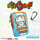 妖怪ウォッチ カラビナ付きスクエア ポーチ L ジバニャン コマさん ブシニャン ロボニャン 3DS LL DS 対応 サイズ お正月 お年玉 プレゼント 孫 キッズ メダル 妖怪ウォッチ2 真打 妖怪ウォッチグッズ お誕生日プレゼント 誕生日 プレゼント 子供 ポッキリ ぽっきり