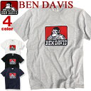 BEN DAVIS Tシャツ ベンデイビス 半袖Tシャツ ★ ベンデービス プリントT ベンデイヴィス 半袖T ドット絵ゴリラアイコンがお洒落 BENDAVIS プリントTシャツ アメカジコーデの主役になるインパクトあるデザイン 綿素材 BEN-932