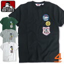 BEN DAVIS Tシャツ ゴリラワッペン 半袖Tシャツ ワッペン付き ベンデイビス メンズTシャツ ベンデビ アメカジ ベンデイヴィス 半袖 トップス 商品番号 BEN-1163