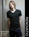 ■RENOVATIO 半袖Vネックカットソー Vネック ⇒CS-003