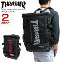 THRASHER リュックサック メンズ バックパック スラ...