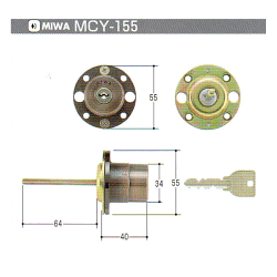 U9THM-CYB-RK(片サムラッチ用)(MCY-155MCY155)