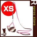 Petio ペティオ ワンワンカジュアル スタードットベストハーネス&リード XS ブラウン ヤマヒサ ▼a ペット グッズ 犬 ドッグ アクセサリー 胴輪 引き紐