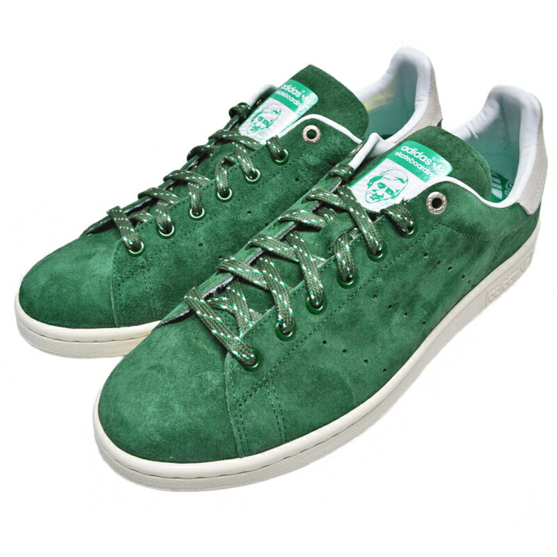 【楽天市場】【メンズ】adidas STAN SMITH SKATEBOARDING AMAZON G98163 アディダス スタンスミス スケートボーディング アマゾン グリーン スエード