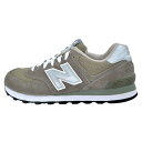 【メンズ】New Balance M574GS ニューバランス スニーカー グレー スエード レザー 574