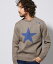 【daboro(ダボロ)】DKN002-001-PULL OVER CREW KNIT ニット