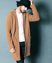 【Magine(マージン)】WOOL WAFFLE LONG CARDIGAN ロングカーディガン(1832-103)