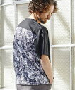 【CAMBIO(カンビオ)】Back Switch Tee Tシャツ