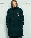 【STOF(ストフ)】ルーツ刺繍N3Bコート(SF20AW-12A-B)