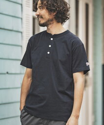 【<strong>1minute</strong> <strong>1second</strong>(ワンミニットワンセカンド)】6oz open end S-S henley cut&sewn with heart ヘンリーネックカットソー(1M23S080)