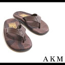【AKM】AKM×ISLAND SLIPPER ISLANDサンダル DARK CAMO