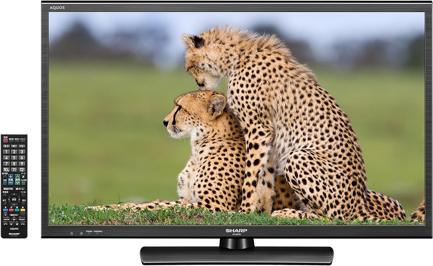 【動作確認済】【中古】本体・リモコンのみ シャープ 32V型 液晶テレビ AQUOS LC-32H20 ハイビジョン 2015年製