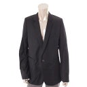 【ラフ シモンズ】RAF SIMONS 2002SS ウール シングル テーラードジャケット アーカイブ ブラック 50 【中古】【鑑定済・正規品保証】120210