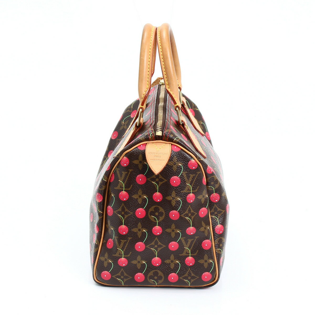 Authentic Louis Vuitton LV Monogram Murakami Cherry Cerises Speedy 25 Hand Bag