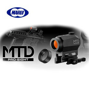 東京マルイ MTD マルイタクティカル<strong>ドットサイト</strong> T-1規格 ハイ/ローマウント付 No.243 TM TOKYO MARUI レッドドット T1 NV対応 レンズプロテクター付 3MOA ダットサイト 光学照準器 オプティカルサイト チューブドット