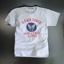 ヒューストン Tシャツ 半袖 USAF [ グレー / Lサイズ ] HOUSTON ミリタリーシャツ 半袖シャツ Tシャツ アーミーシャツ アサルトシャツ TDUシャツ