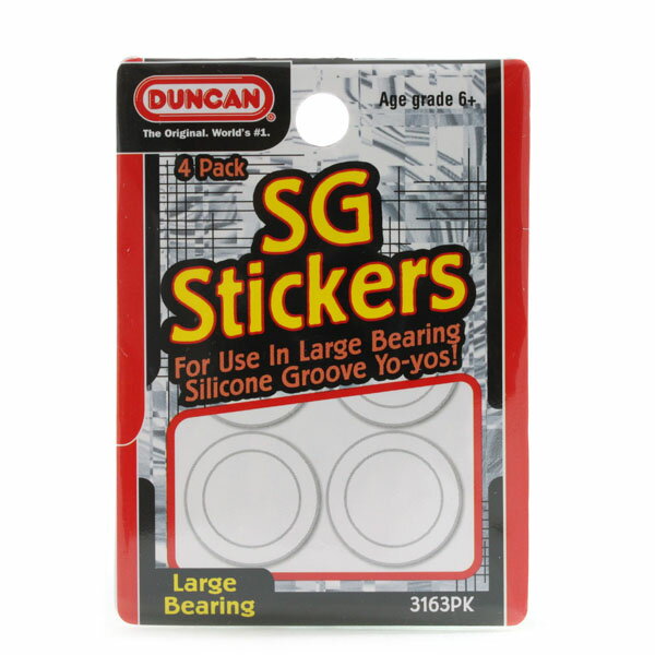 ダンカン SGステッカー (サイズCベアリング用) Duncan SG Stickers (Large Bearing)