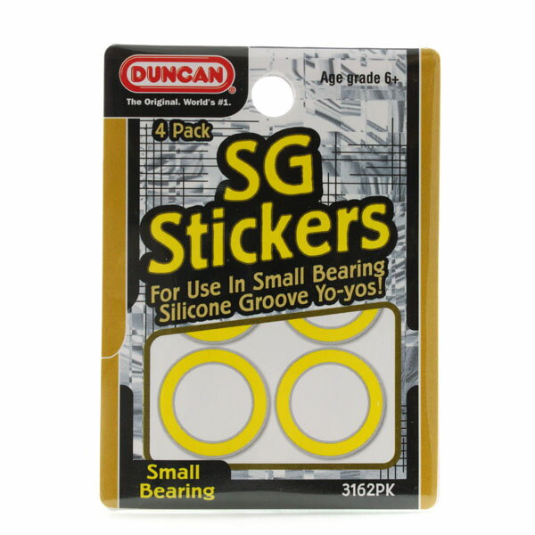 ダンカン SGステッカー (サイズAベアリング用) Duncan SG Stickers (Small Bearing)