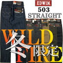  EDWIN(エドウィン)冬限定・風をさえぎり暖かく心地よい!!503 WILD FIRE ワイルド・ファイア503WF