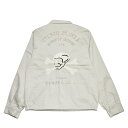 GANGSTERVILLE×BOUNTY HUNTER 127% BxG - JACKET (BEIGE) ギャングスタービル × バウンティーハンター スーベニアジャケット/ベトジャン/GLADHAND【WEIRDO/ウィアード/OLD CROW/オールドクロウ】