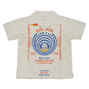 WEIRDO POPCORN - S/S PULLOVER SHIRTS (IVORY)ウィアード プルオーバー シャツ/GLADHAND【GANGSTERVILLE/ギャングスタービル/OLD CROW/オールドクロウ】