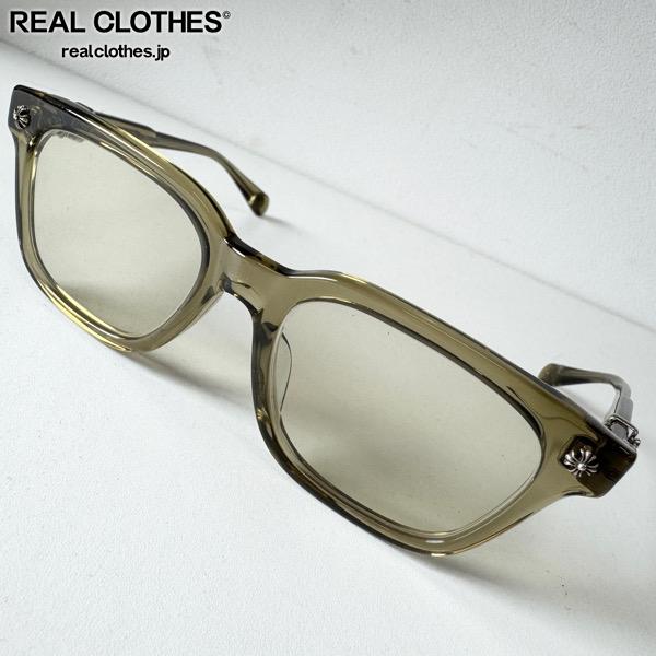 【中古】【インボイス】CHROME HEARTS/クロムハーツ COX UCKER 眼鏡フレーム/アイウェア