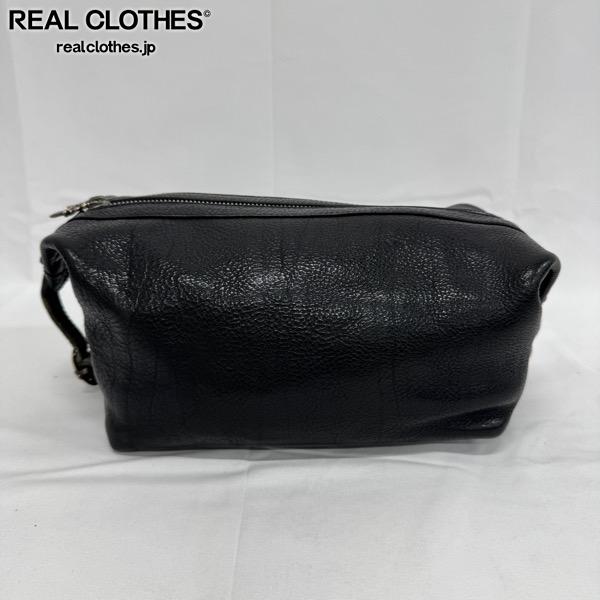 【中古】CHROME HEARTS/クロムハーツ SHAVING/シェービングバッグ/セカンドバッグ