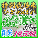 特別栽培米ひとめぼれ 30kg玄米(白米27kg/無洗米26kg)25年宮城県登米産一等米小分け可【米30kg ...