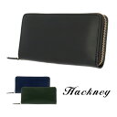 ハックニー Hackney 長財布 HK-013 【 ラウンドファスナー 財布 ブライドルレザー イタリアンレザー メンズ 】【bef】