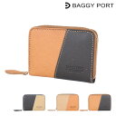 バギーポート コインケース リサイクルレザー メンズ ZKM604 BAGGY PORT | 小銭入れ ミニ財布 レザー 牛革 イタリアンレザー