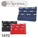 レスポートサック LeSportsac ポーチ 1470(7158) 3ZIP COSMETIC 【 当社限定 復刻版 】【 コスメポーチ 化粧ポーチ レディース ナイロンポーチ メンズ ユニセックス 】【即日発送】