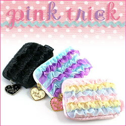 pink trick フリフリ デジカメケース 【 フリフリポーチ furifuri 】【 ピンクトリック 】 【jelly_maga】