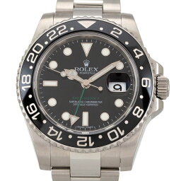 ロレックス　ROLEX　<strong>GMTマスターII</strong>　1<strong>16710</strong>LN　GMT　SS　オートマ　2010年8月ギャラ　スティックダイアル　V番 【リッチタイム】【中古】