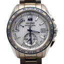 セイコー SEIKO ブライツ BRIGHTZ SAGA143 8B54-0AW0 ソーラー電波 チタン クォーツ ワールドタイム 【リッチタイム】【中古】