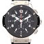 ウブロ HUBLOT ビッグバン 301.SB.131.RX クロノグラフ SS/セラミック/ラバー オートマ 裏スケ 【仕上済】 【リッチタイム】【中古】