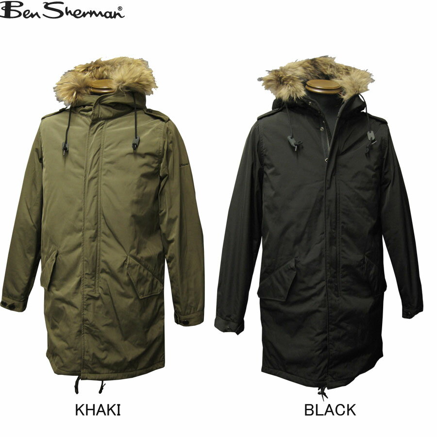 Ben Sherman MODS COAT with FUR 【ベンシャーマン モッズコート BENSHERMAN】30%OFF 送料無料 あす楽対応