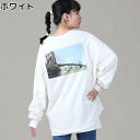 RAG MACHINE (ポイント20倍!) フォトプリントトレーナー ウィメンズRight-on,ライトオン,RM4202440016,RAG MACHINE,ラグマシーン