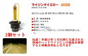 コペン【L880K】【02.06〜】純正HIDバルブ【D2S】装着車CATZ【ライジングイエロー】純正HIDヘッドライト車用交換バルブ 【D2R/S兼用】【3300K】2個入り