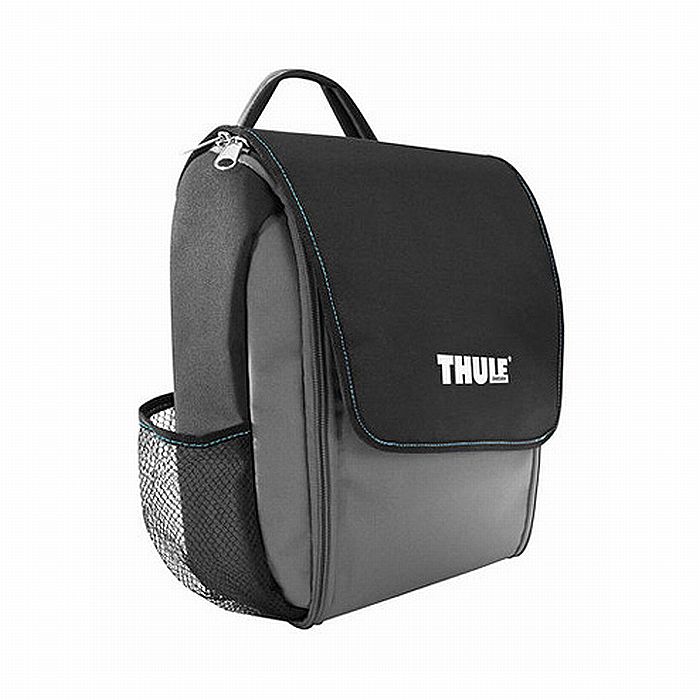 THULE製スマートRV・洗面小物収納バッグ（ブラック） キャリングハンドル　L型フック付サイズ : 40 X 35cm （オープン時：115 X 35cm）代引後払い注文不可の画像