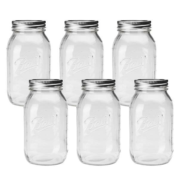 ■レビューでお得!!■BALL【ボール】Mason Jar メイソンジャー 32oz レギ…...:rinkydink:10002694