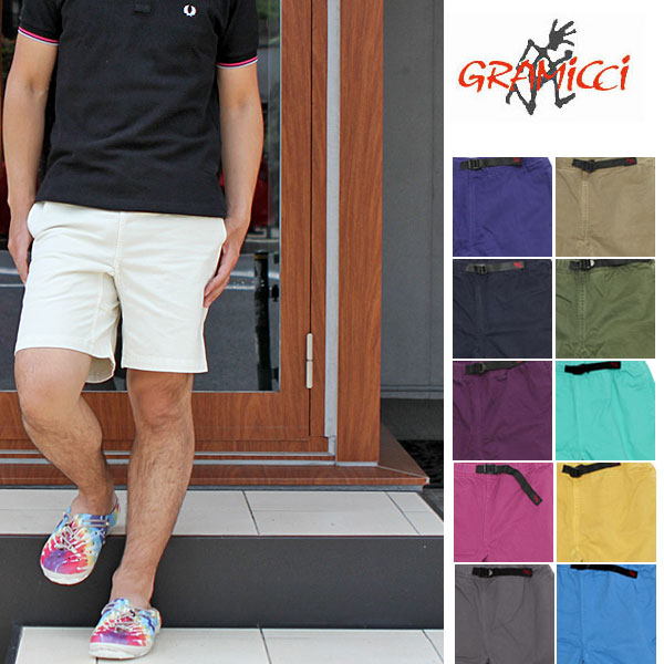 【只今！クーポン利用で5％OFFのチャンス】◆2012年春夏モデル◆GRAMICCI GRAMICCI SHORT [全13色]グラミチショーツメンズ(男性用) _11205E(ripe)