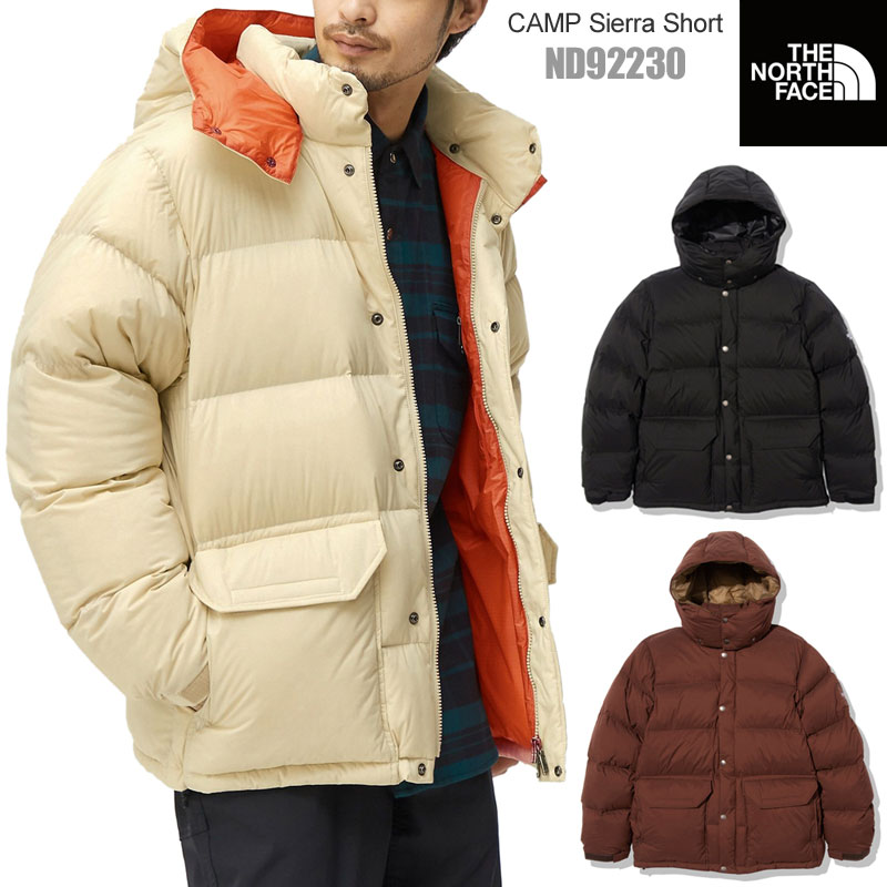 【正規取扱店】ノースフェイス THE NORTH FACE ダウンジャケット メンズ キャンプシェラショート CAMP Sierra Short ND92230 2022AW【服】2211ripe