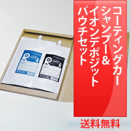 【コーティングカーシャンプー&イオンデポジットパウチセット】【送料無料】洗車からコーティングまで、簡...:ripicar:10000161